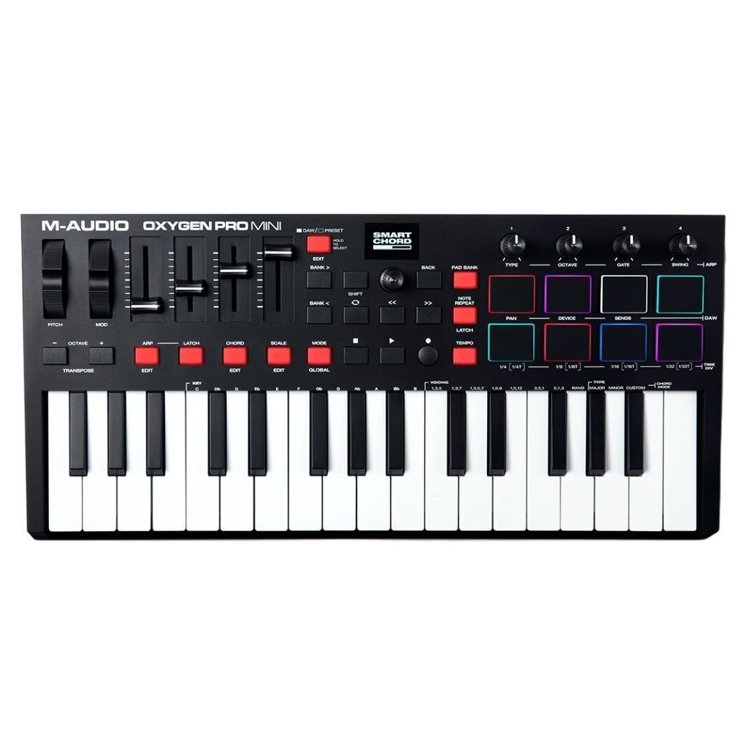 M Audio Oxygen Pro Mini 32 Key Keyboard Controller