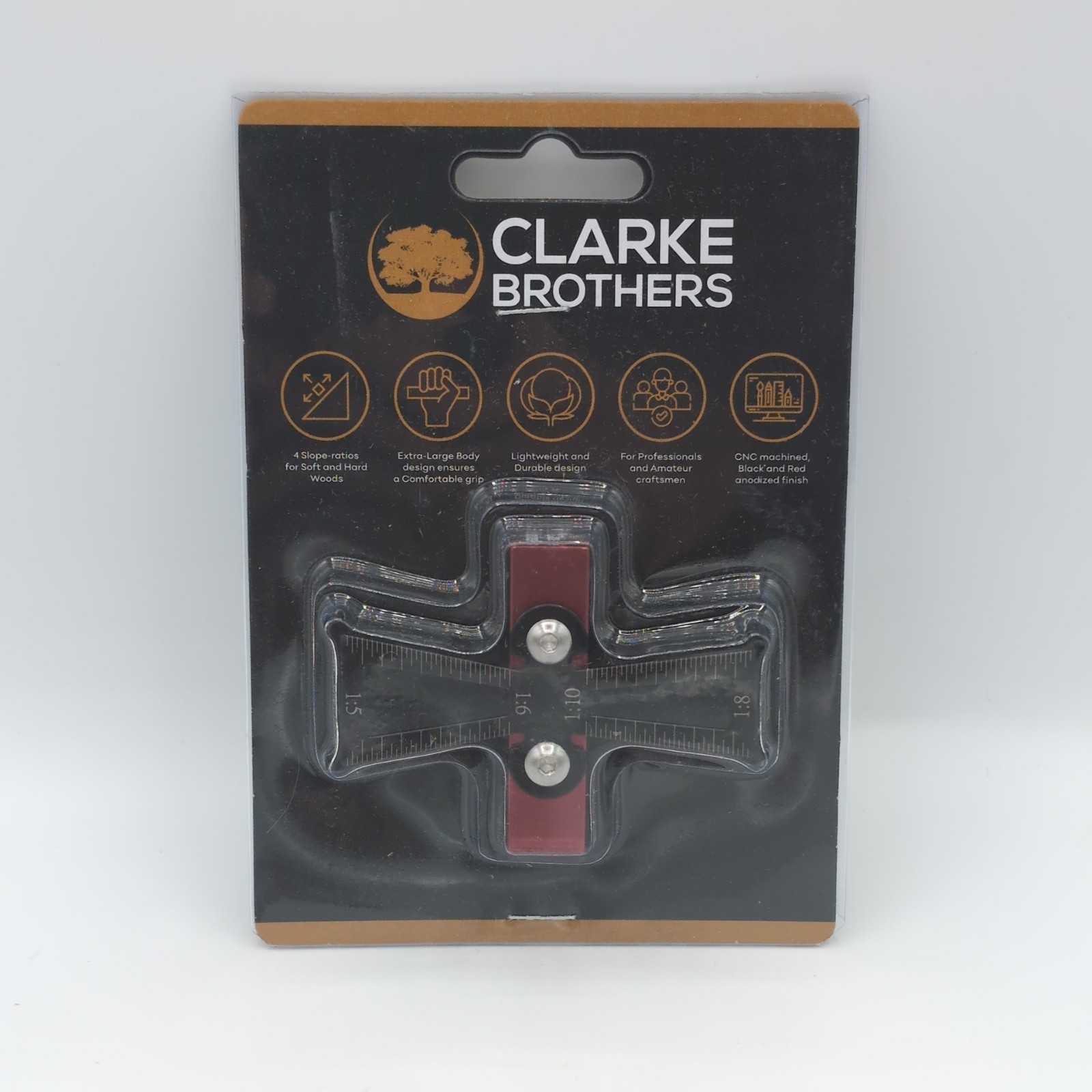 Genuine Clarke Brothers Dovetail Marker 4 – Wood Dovetail Tool Woodworking