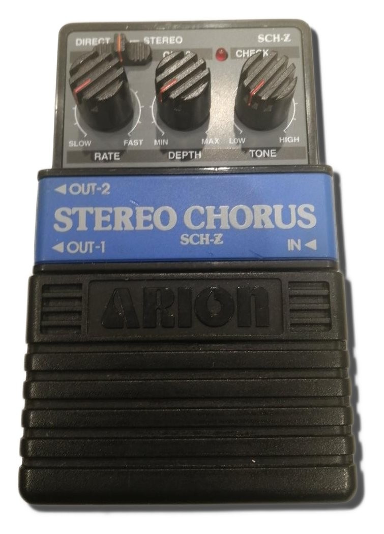 Arion SCH-Z Chorus Effects Pedal Tested & Works 84495