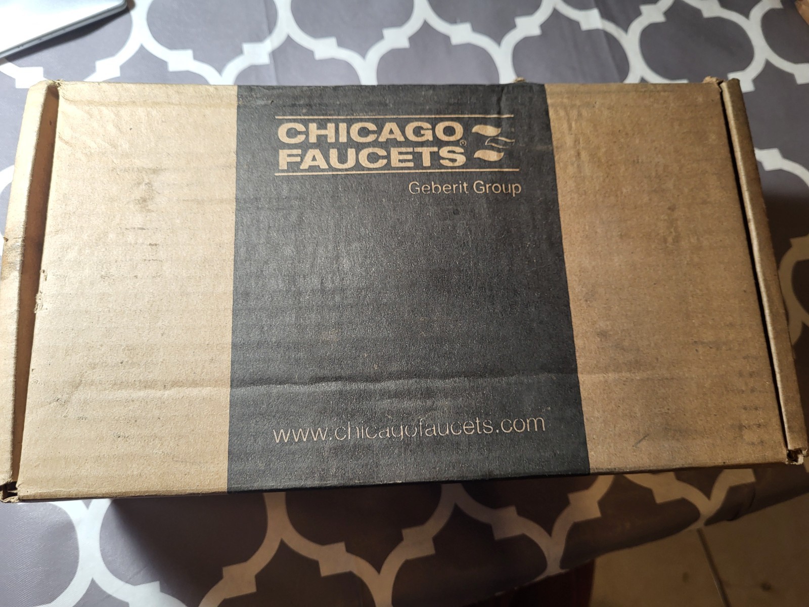 Chicago Faucets 116.606.AB.1 ETronic Touch-Free Faucet w/ Powers Mixing Valve