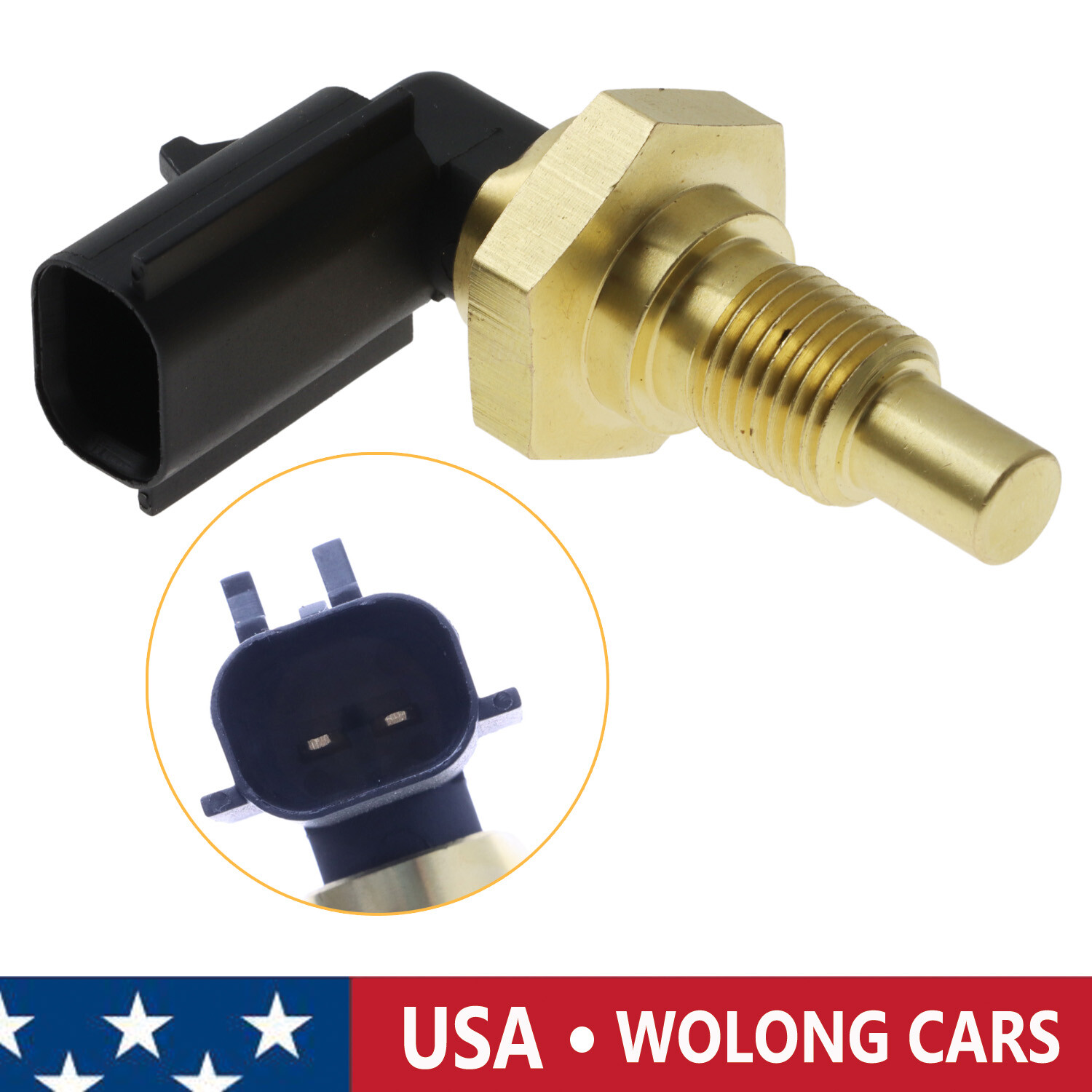 New Engine Cooling Temperature Sensor Fit for Detroit Series 60 14l 23527830