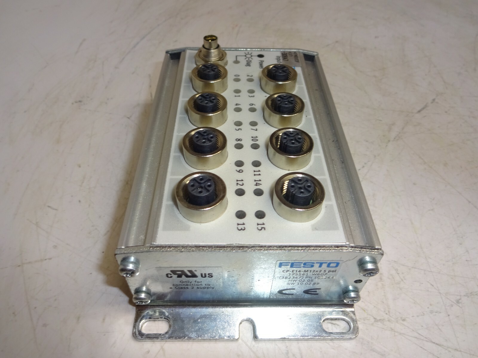 Festo Cp-e16-m12x2 5 Pol I/o Module