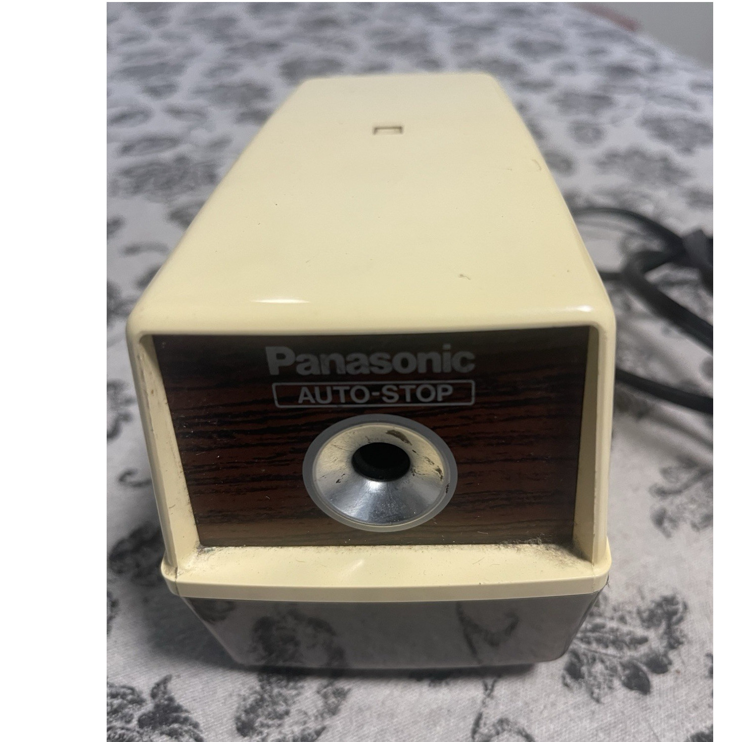 Vintage Panasonic Auto-Stop Electric Pencil Sharpener Tested Works