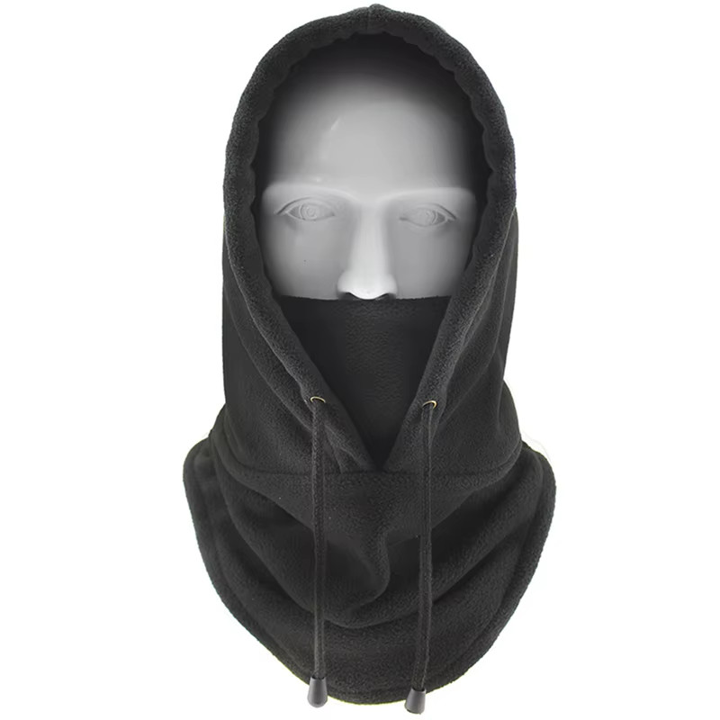 Winter Thermal Neck Warmer Outdoor Fleece Balaclava Scarf Skiing Face Mask Snood