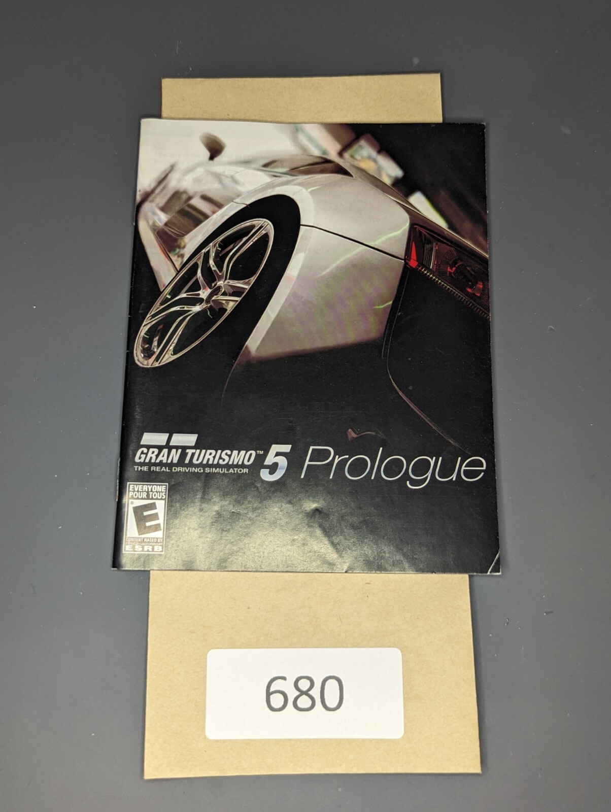 Gran Turismo 5 Prologue (Sony PlayStation 3, 2007) **MANUAL ONLY**