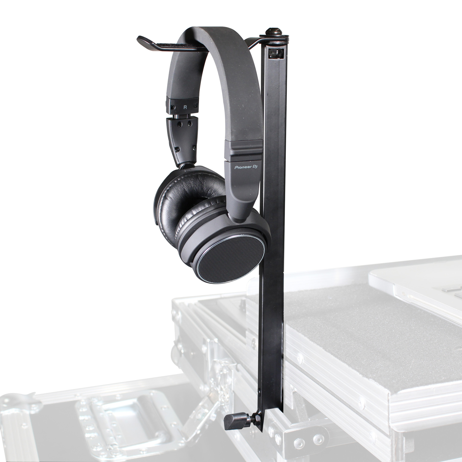 ProX X-HH815 All Metal Headphone Pole Stand for Cases 12" Shaft w/Rotating Hook