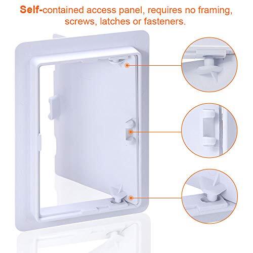 Plumbing Access Panel-Drywall  Doors with Removable Hinged Doors