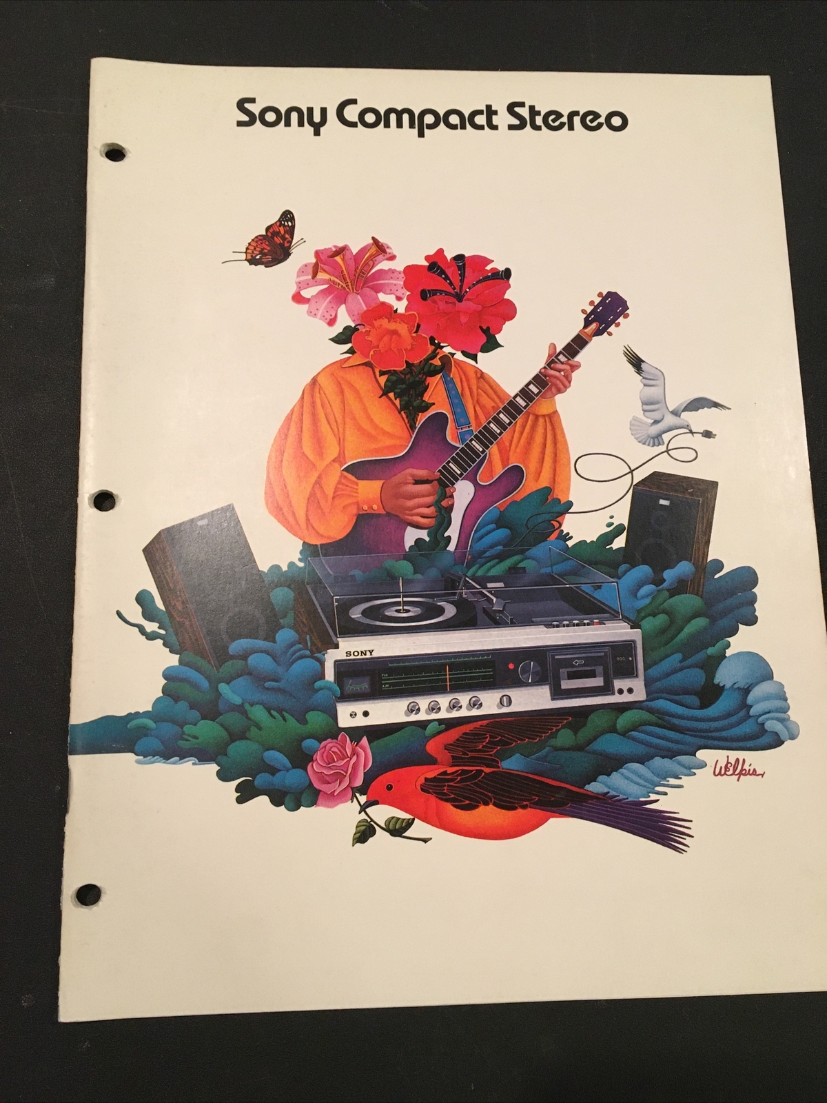 1978 Sony Stereo Dealer Catalog Record Players Turntable Receiver  8 Tracks
