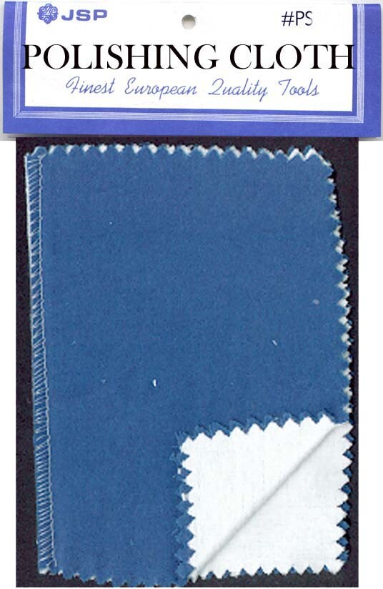 JEWELERY CLOTH 10X10 BLUE