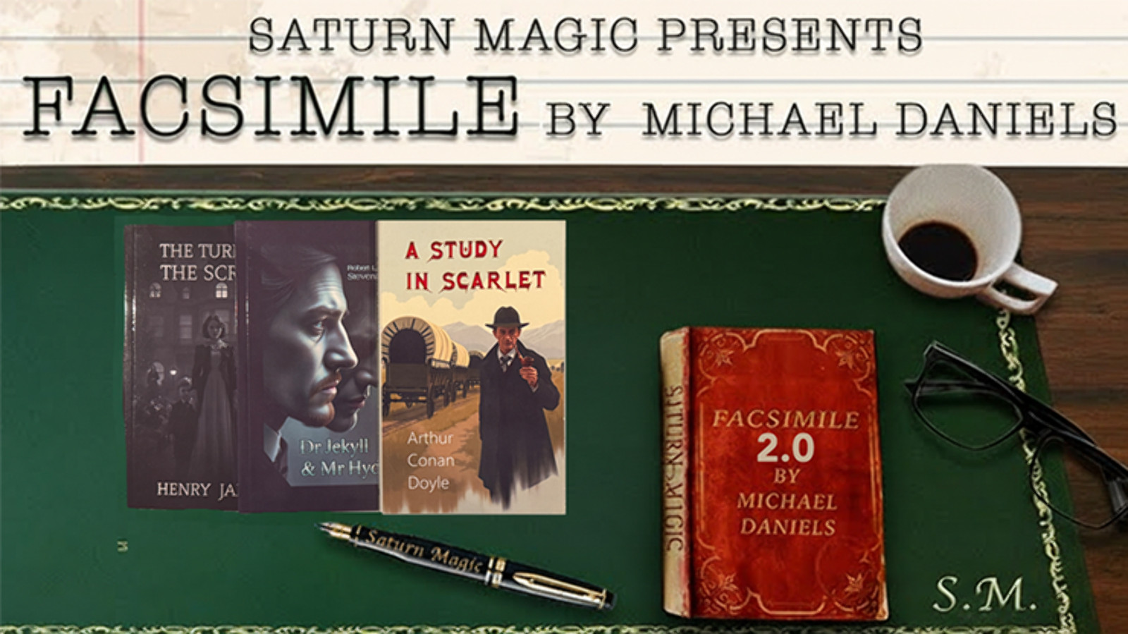 Facsimile 2.0 The Unabridged Book Test (Dr Jekyll and Mr Hyde) by Michael Daniel