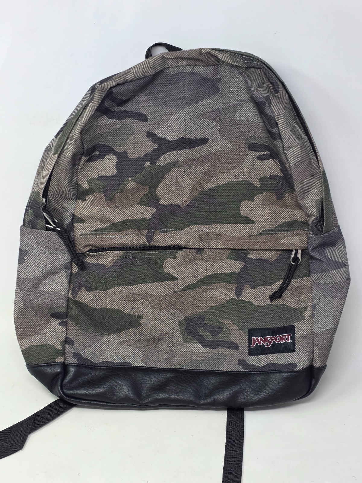 Jansport Camouflage Camo Backpack Grunge 90's Street Wear.