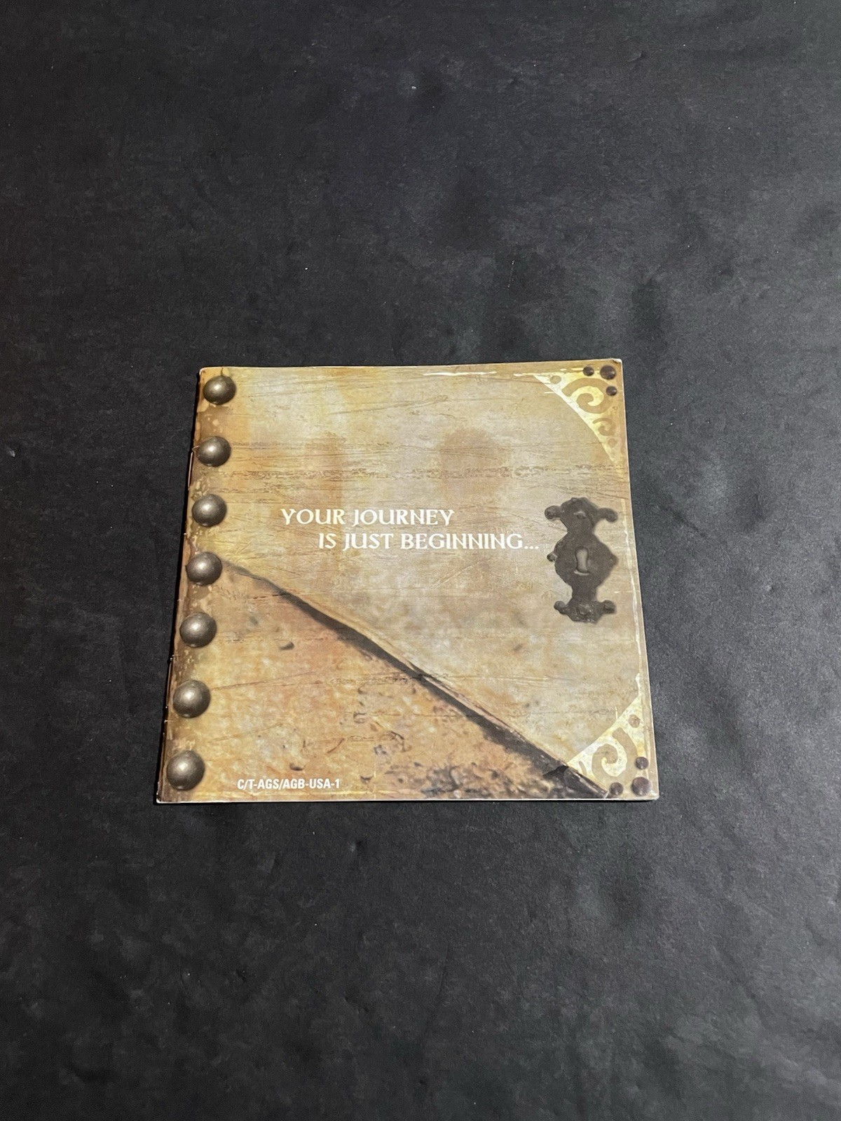 Nintendo gameboy advance journey is the beginning Insert GBA