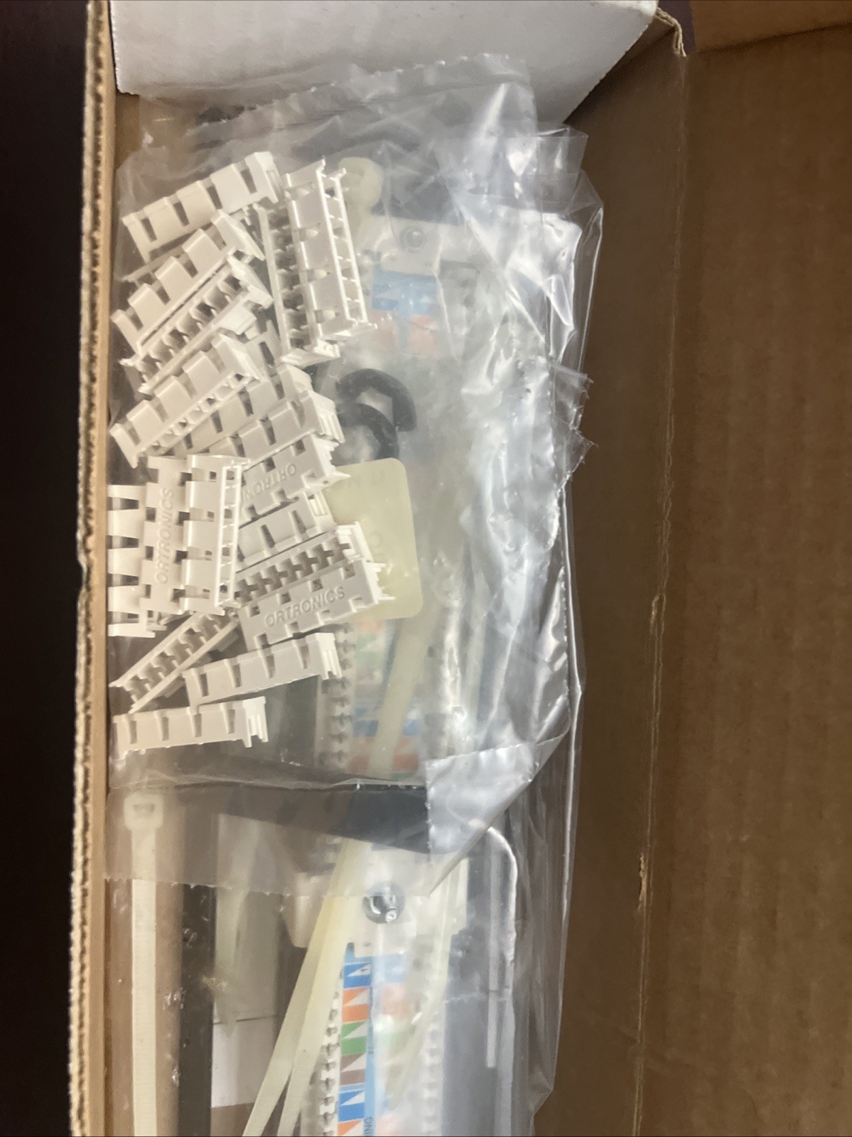 NOS Ortronics OR-PHD5E8U24 5E 24 port panel Cat 5e high density 8 port modules