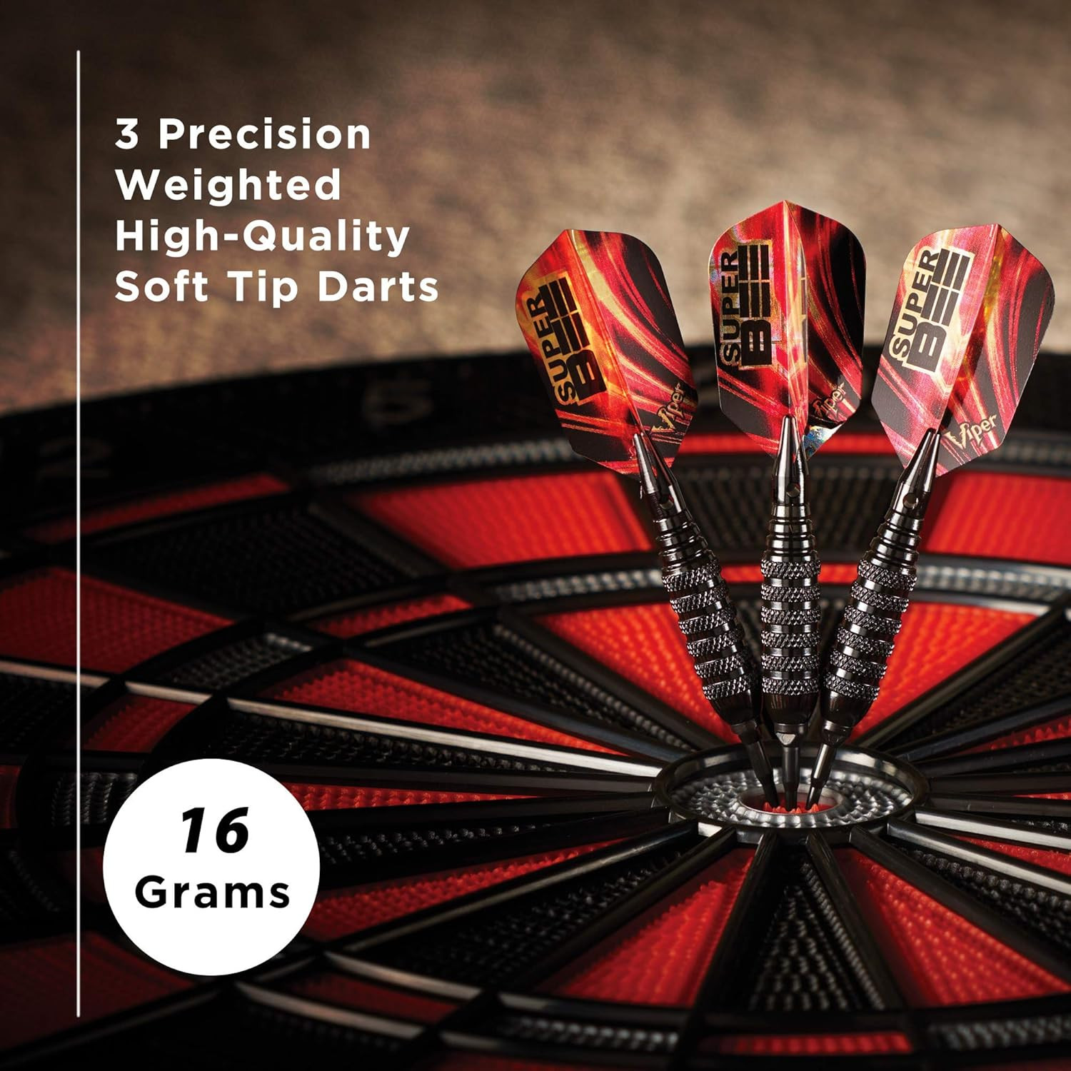 Viper Super Bee Soft Tip Darts, 16 Grams