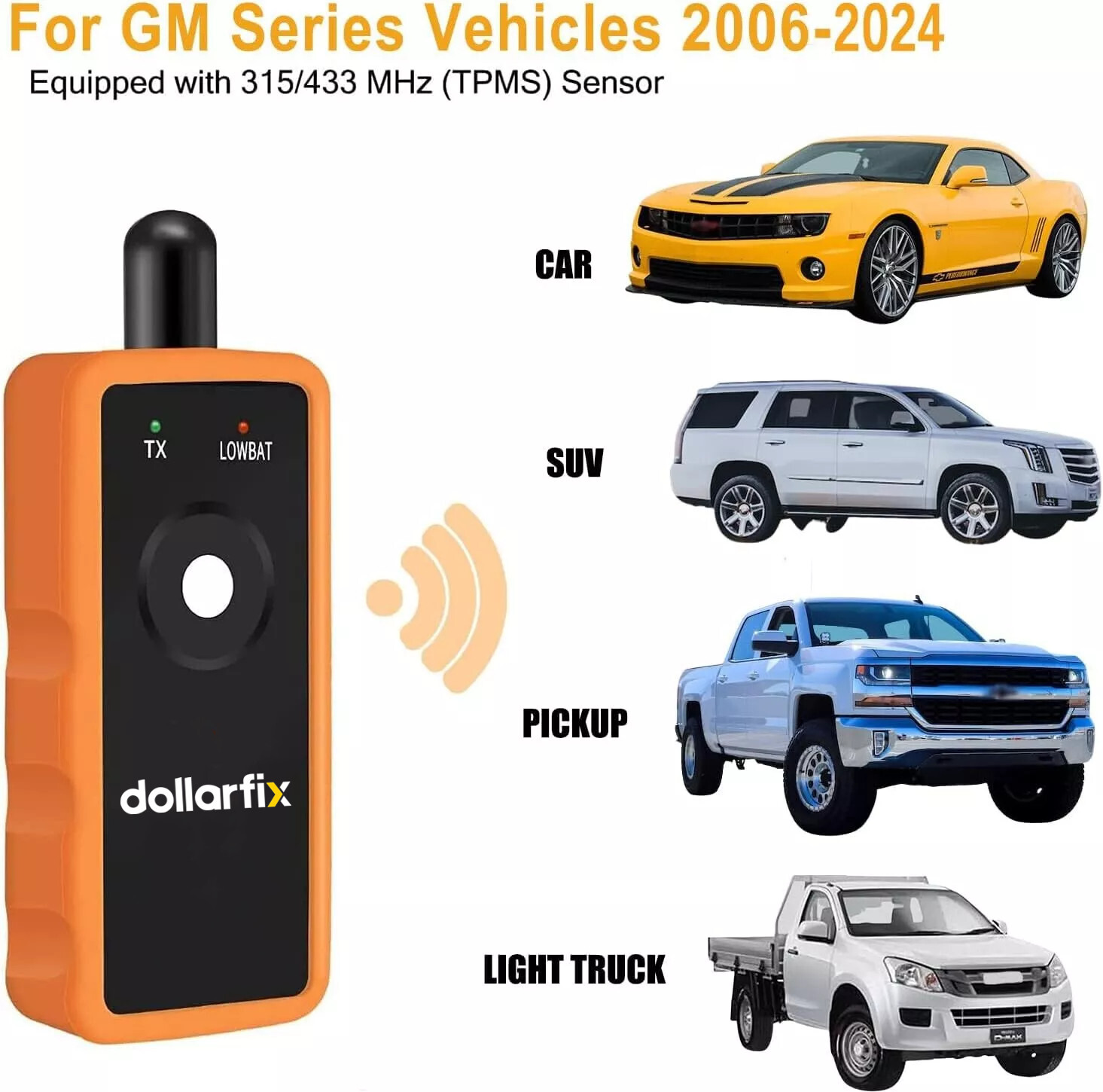 EL-50448 Universal TPMS Reset Tool Relearn Tool Auto Tire Pressure Sensor For GM