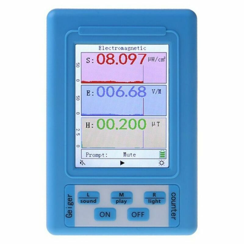 BR-9A Professional Portable Electromagnetic-Radiation-Detector EMF Meter Monitor