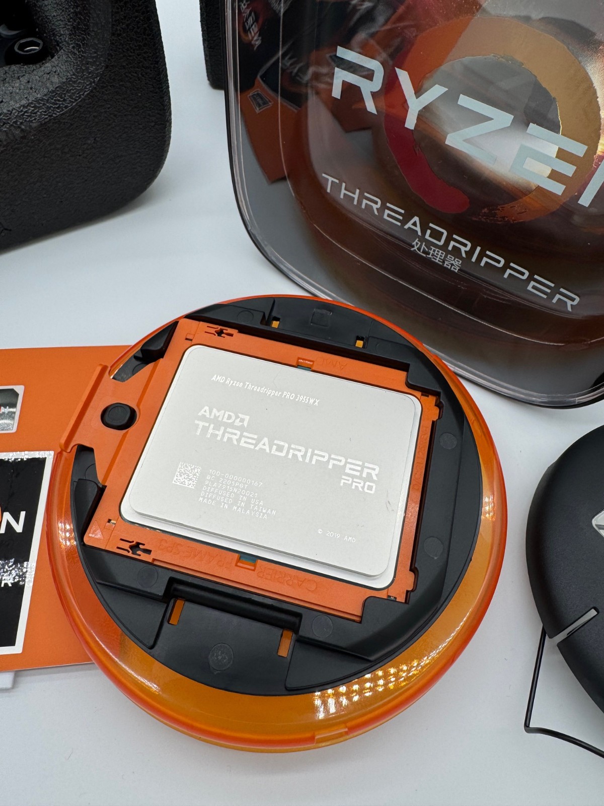 AMD, Ryzen Threadripper PRO 3955WX , Processor TRAY without FAN