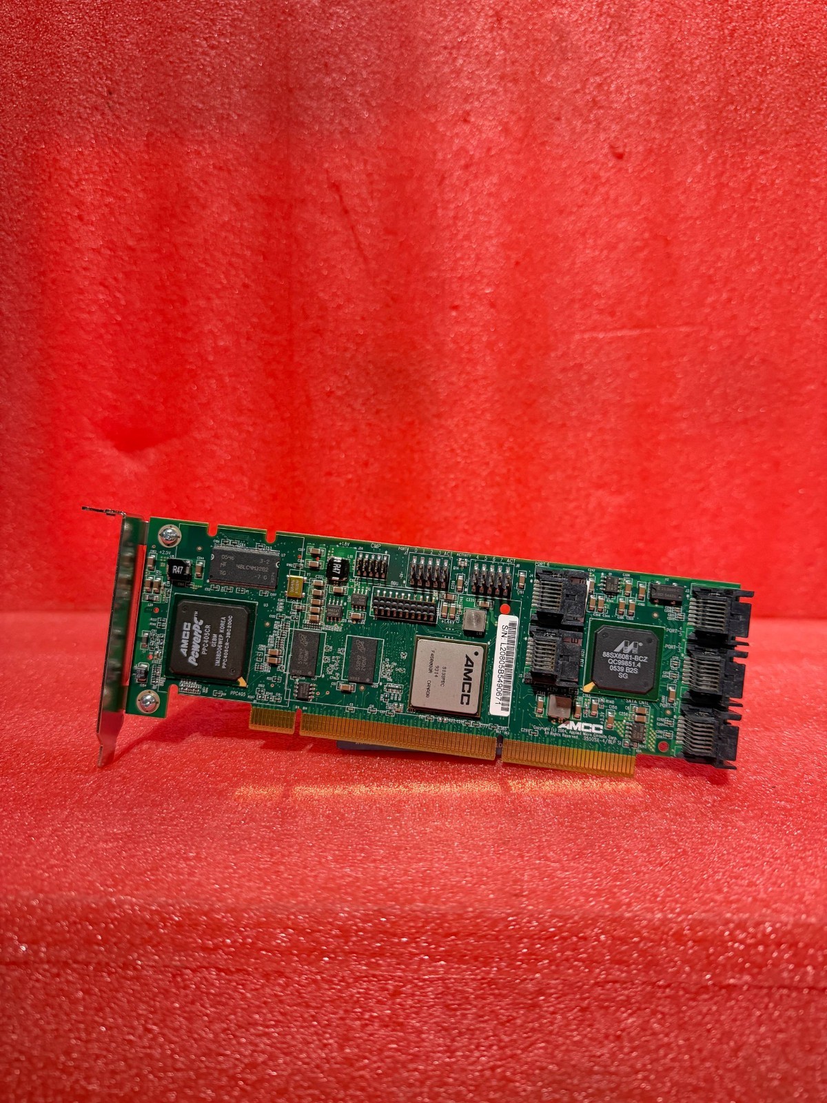 AMCC 3Ware PCIX SATA II Raid Controller - 9550SX-8LP - Low Profile