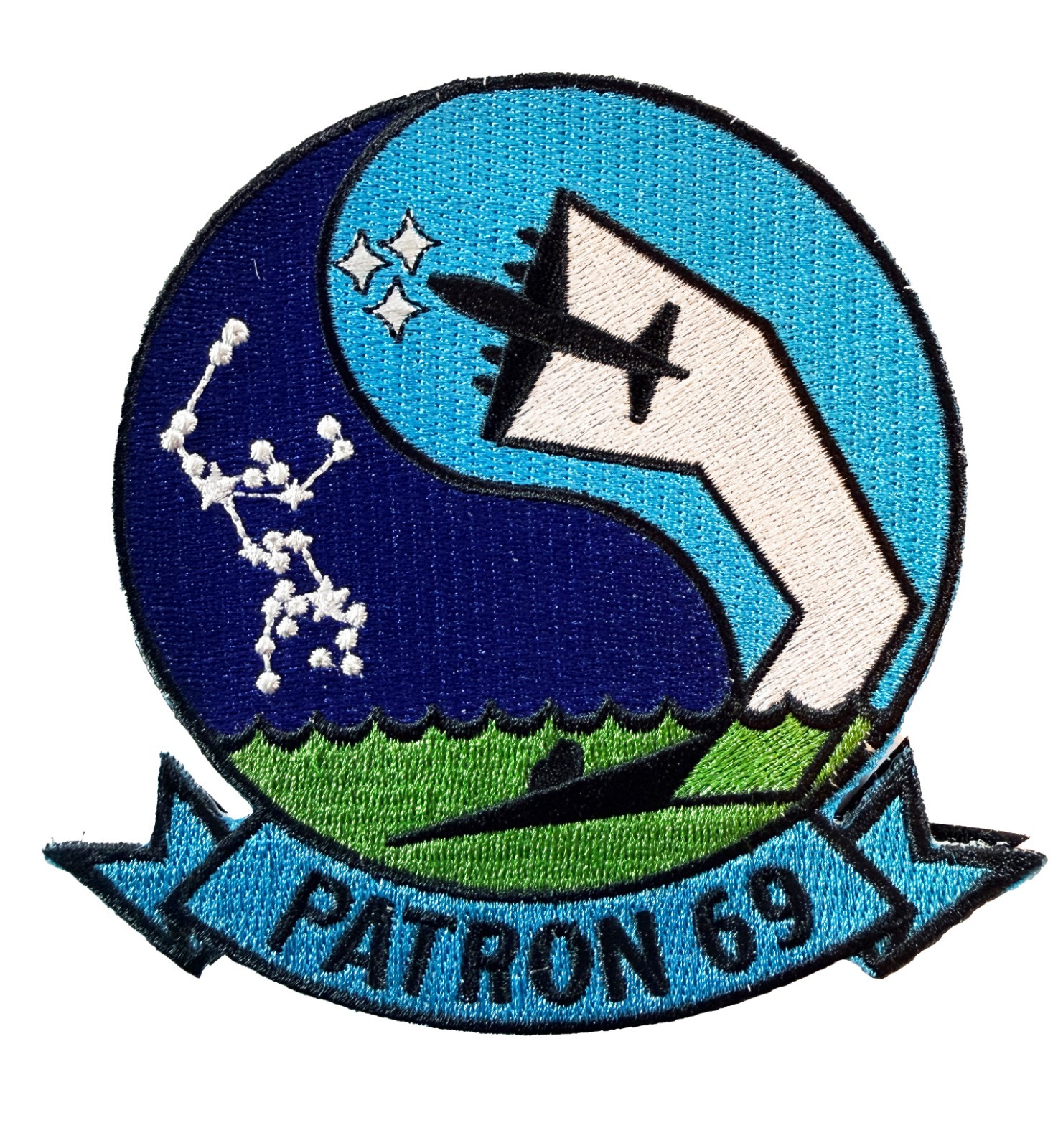VP-69 Totems Squadron Patch – Plastic Backing