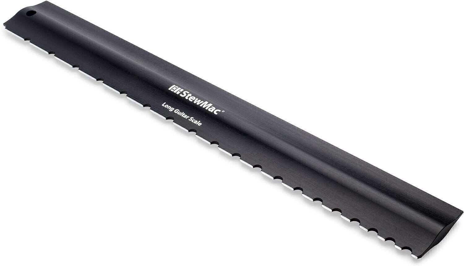 StewMac 2-in-1 Precision + Notched Straightedge, Notched for Long Scale...