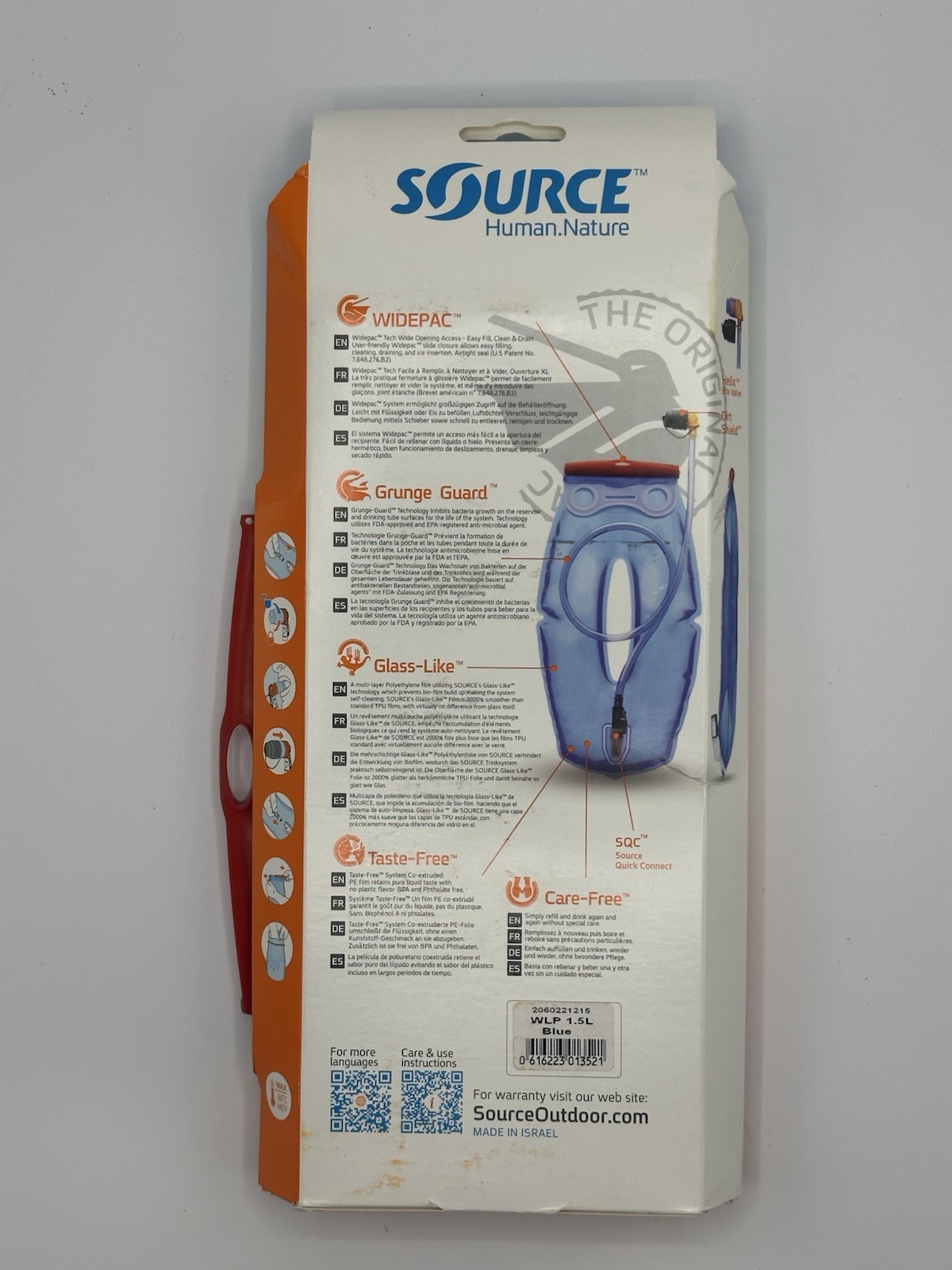 Source Hydration WLP 1.5L Reservoir Hydration Bladder