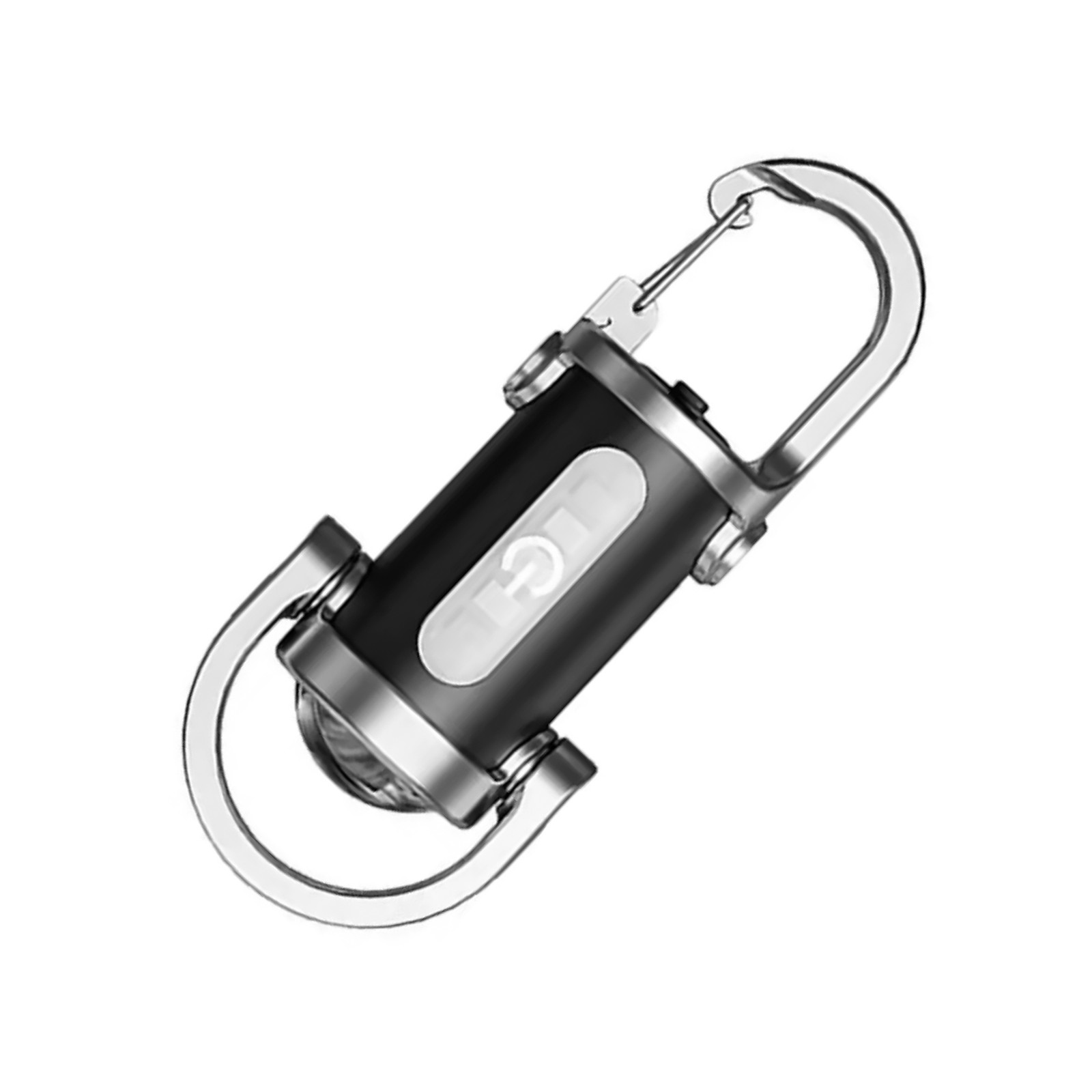Rechargeable Keychain Flashlight Impact-Resistant, Compact Light for Outdoor