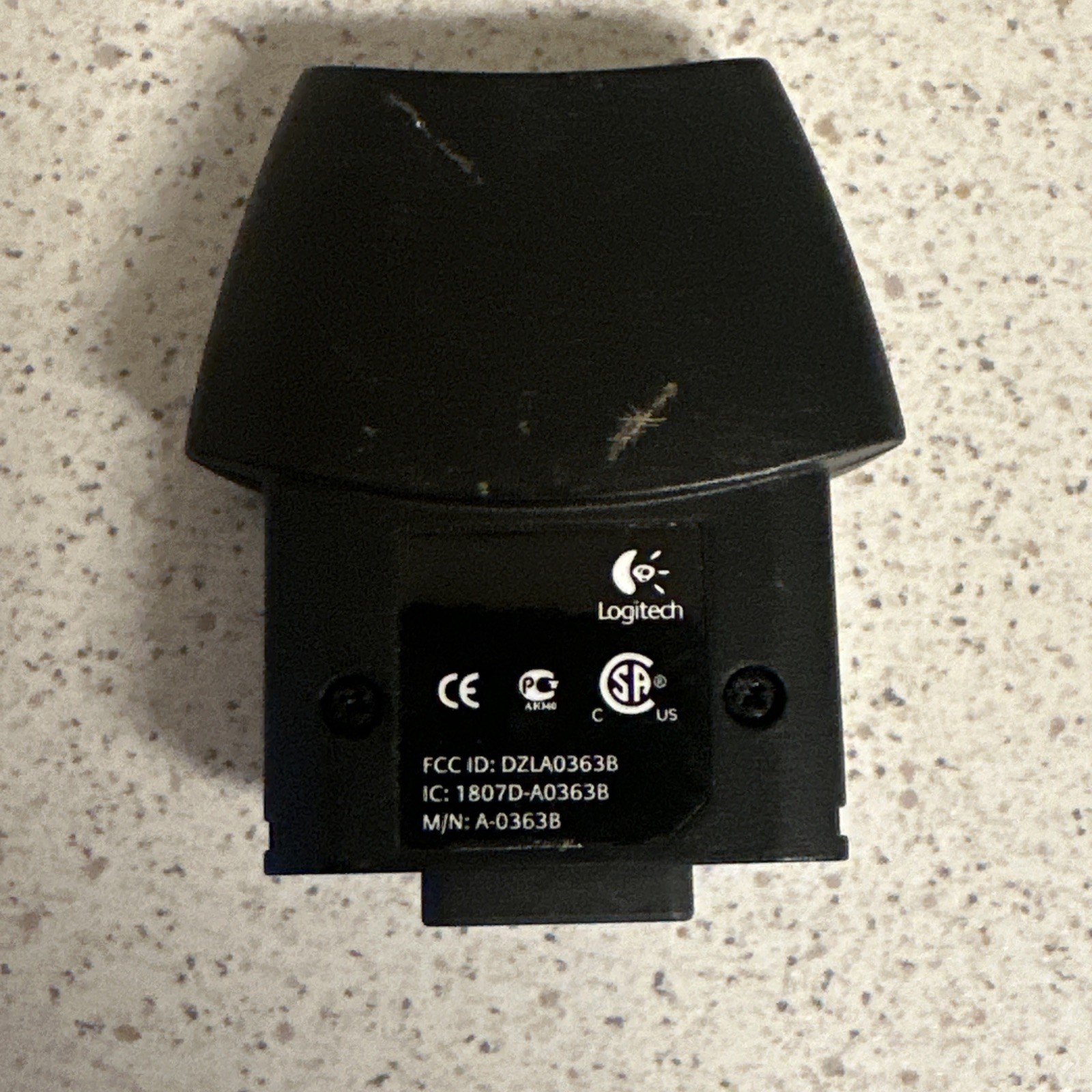 Logitech Wireless Headset Dongle Adapter A-0363B Original Microsoft Xbox