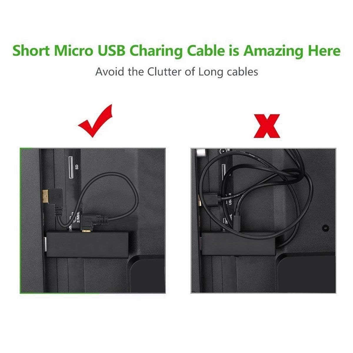 Short Mini Usb Cable Type A 2.0 To 5 Pin Mini Usb Cord Right Angle Data Charging
