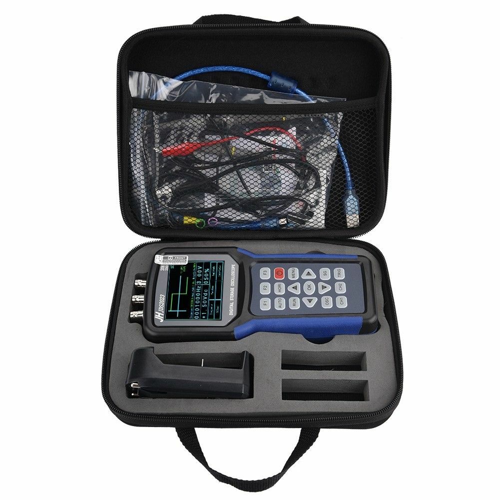 JDS2023 20MHz Handheld LCD Digital Storage Oscilloscope Signal Generator 1CH