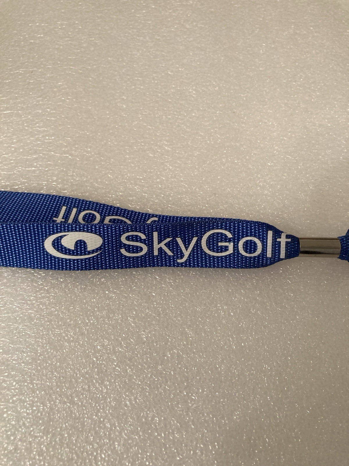 SKY GOLF BLUE LANYARD