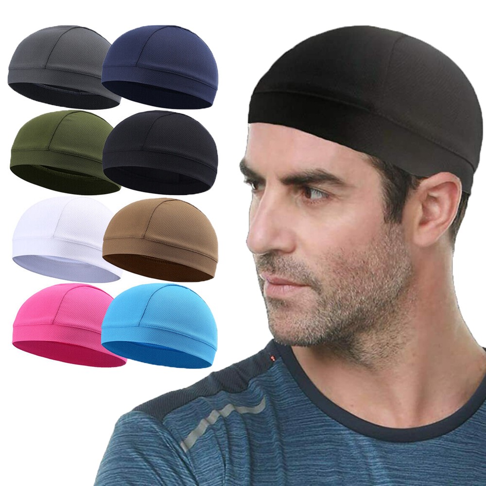 Cooling Hard Hat Liner Skull Cap Mesh Sweat Wicking Helmet Liners for Men Women