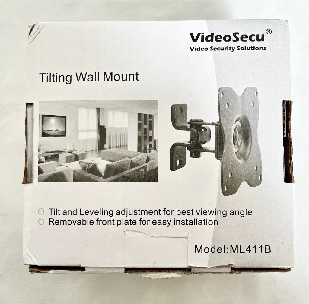 NEW OPEN BOX VideoSecu ML411B Tilt Swivel Rotation TV Wall Mount 19"- 42"