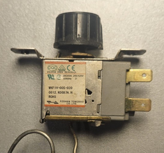 Foshan Tongbao Ltd. capillary thermostat control dial p/n K0687A