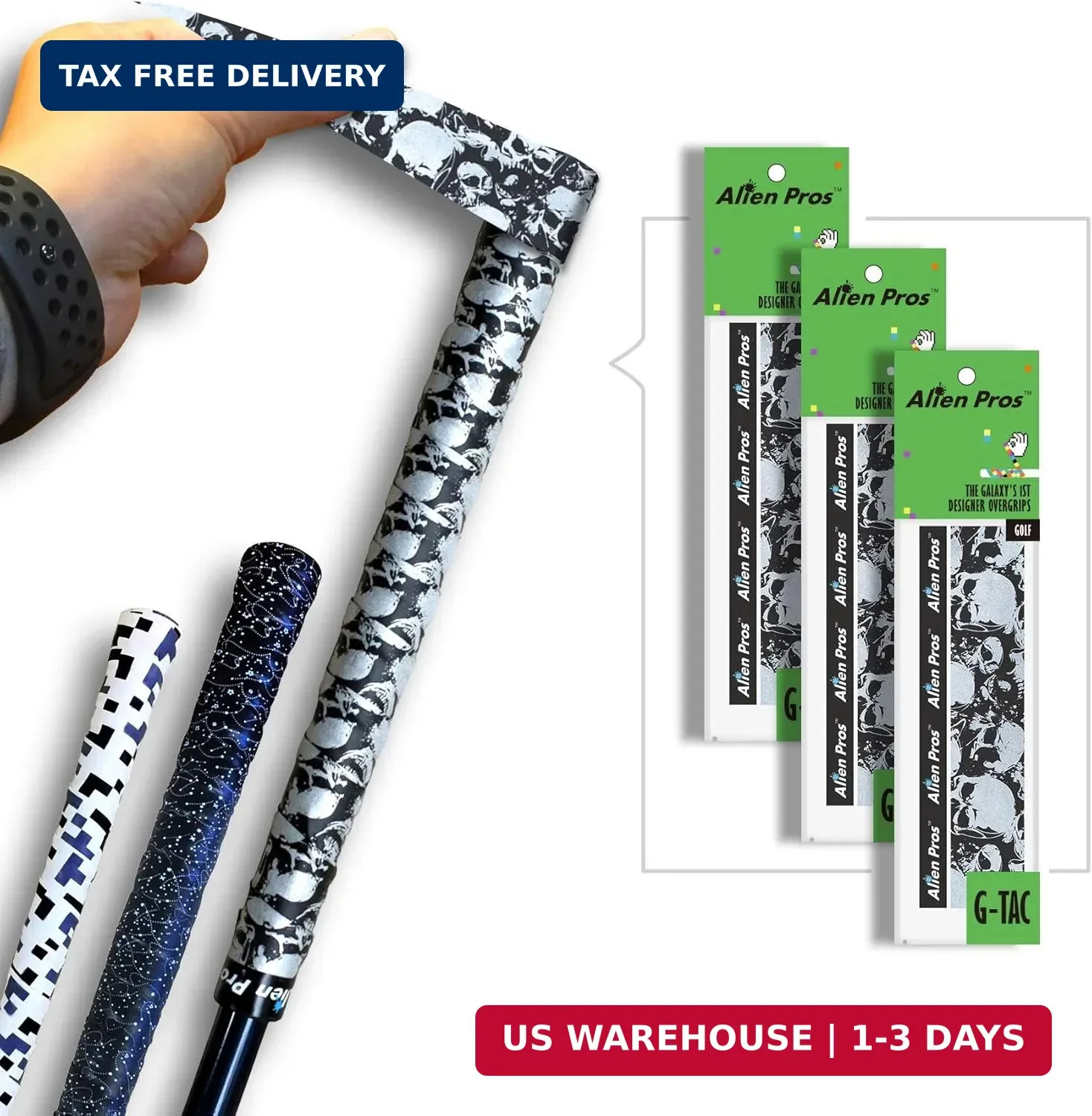 Golf Grip Wrapping Tapes - Innovative Golf Club Grip Solution - Enjoy
