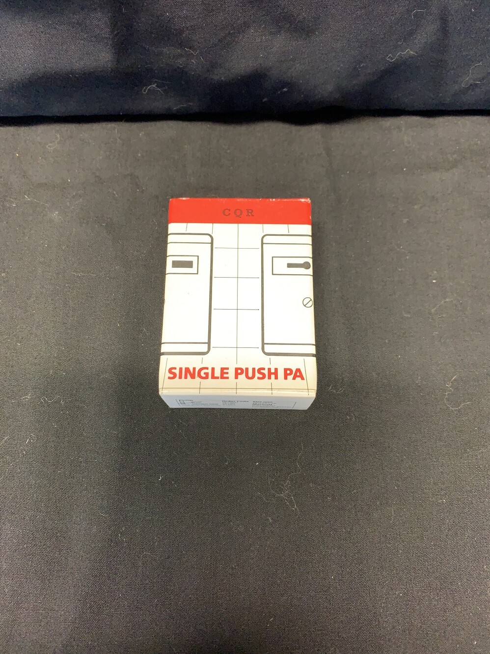 Plastic Single Push Latching Alarm/ Panic Button/ Emergency Button HW Key reset