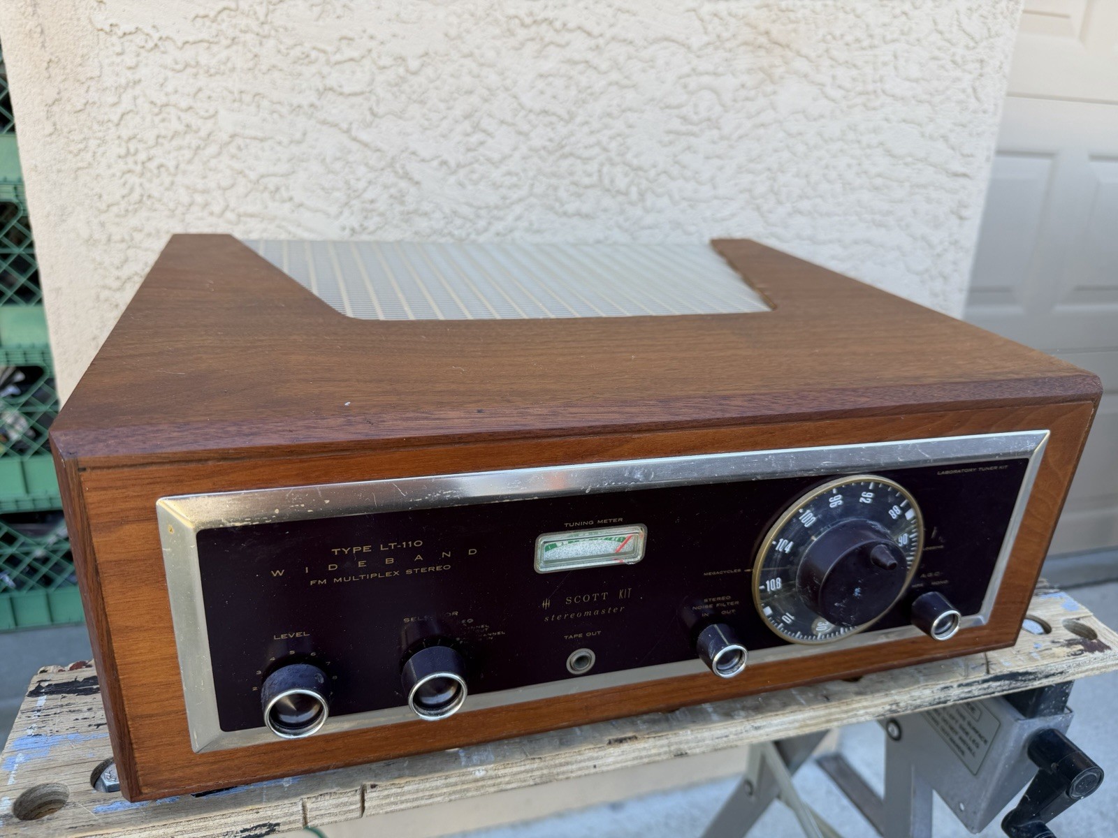 Scott Stereomaster LT-110B FM MPX Stereo Tube Tuner - FOR PARTS REPAIR