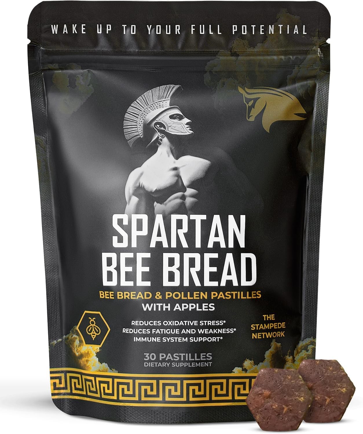 Chewables Bread Organic Natural Multivitamin Bee Pollen Propolis Royal Jelly