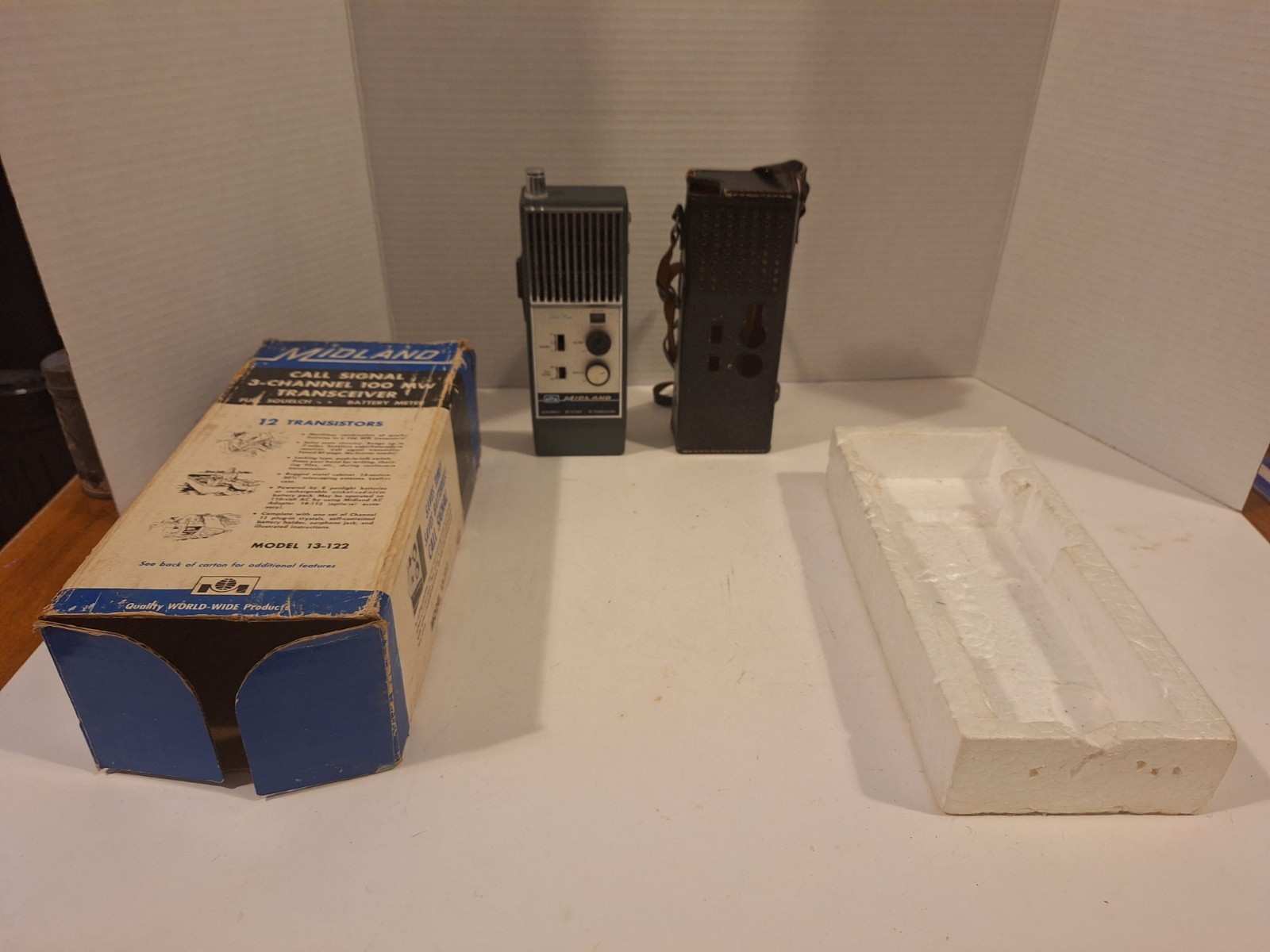 Midland Call Signal 3 Channel 100 MW Transciever WORKS!!! Original Box-2 Cheap!!