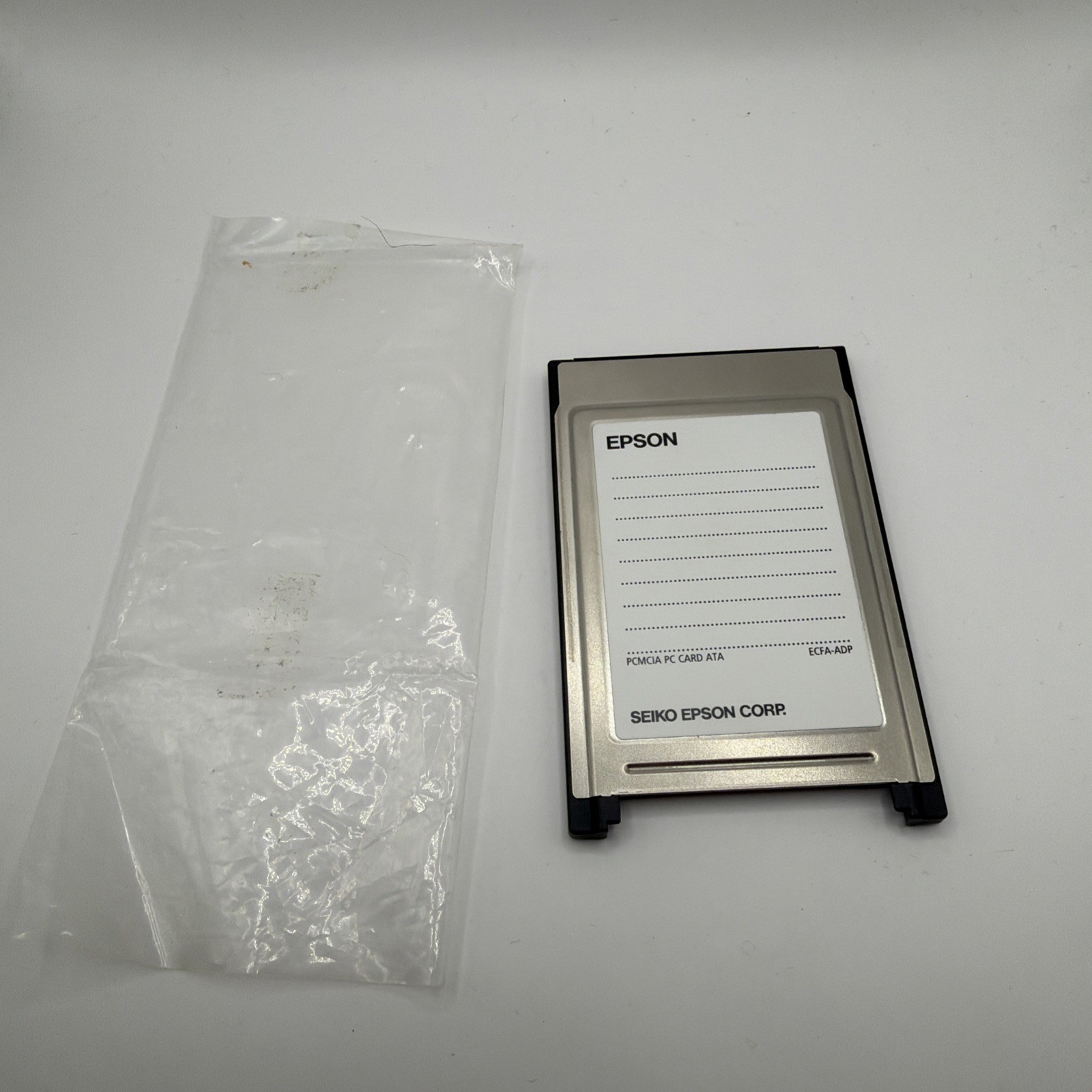 Epson PCMCIA CF Compact Flash card adapter, Clean