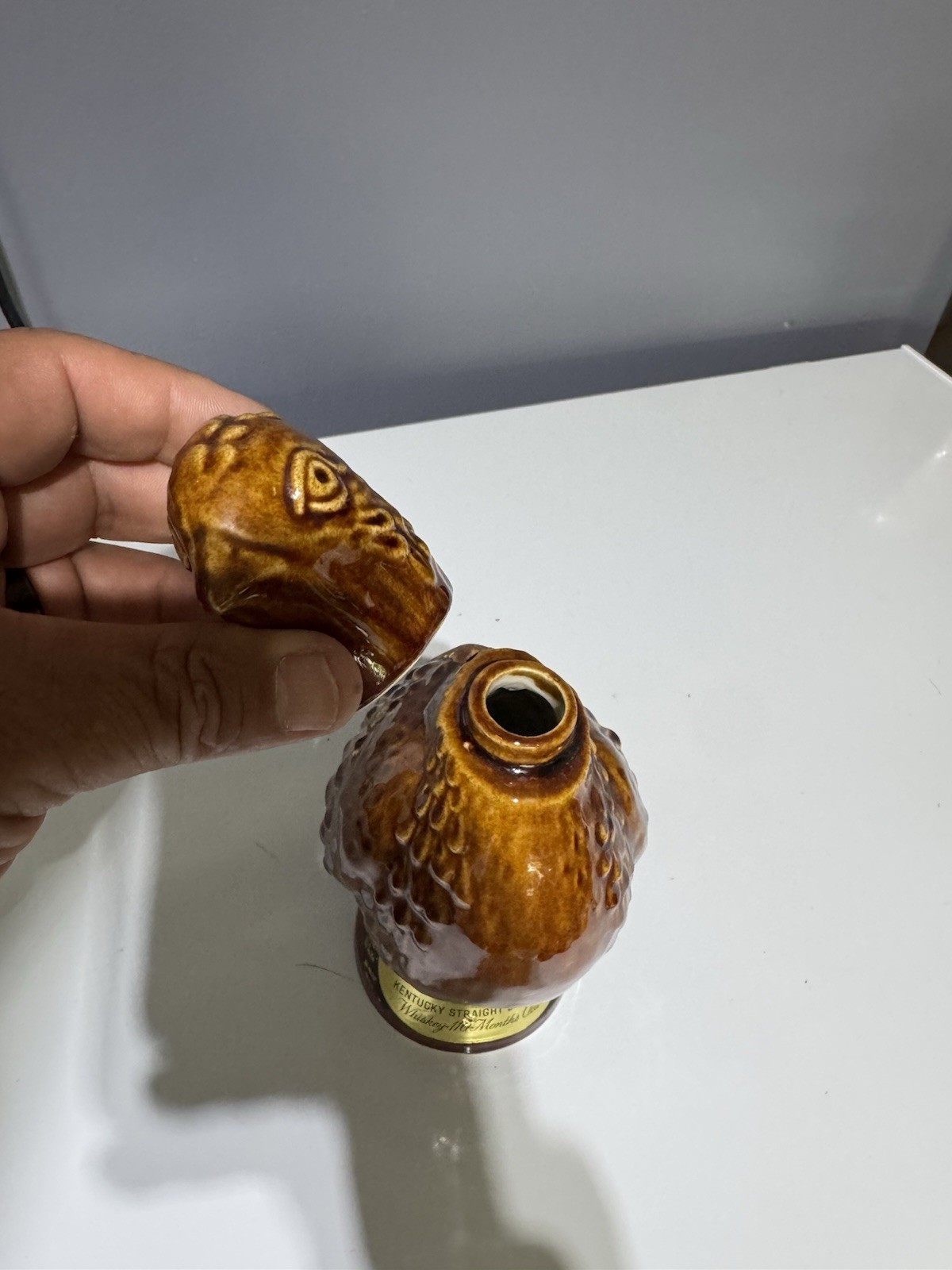 Pheasant Liquor Bottle