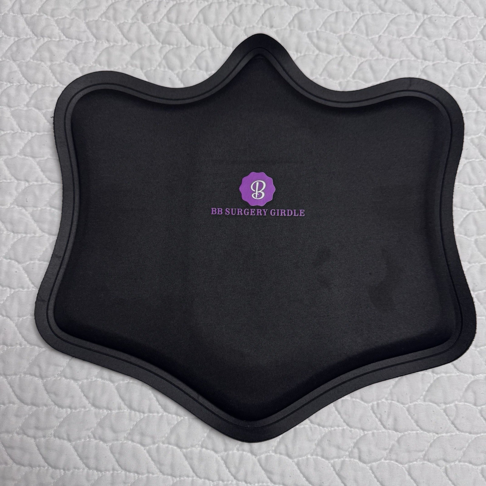 BB Surgery Girdle Post Surgery Compression Abdominal Foam Board Black BBL