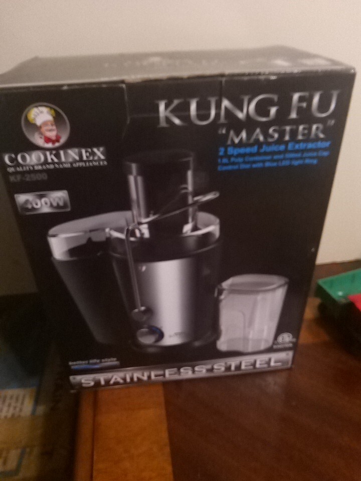Kung Fu "Master" 2 Speed Juice Extractor 400w Cookinex Juicer
