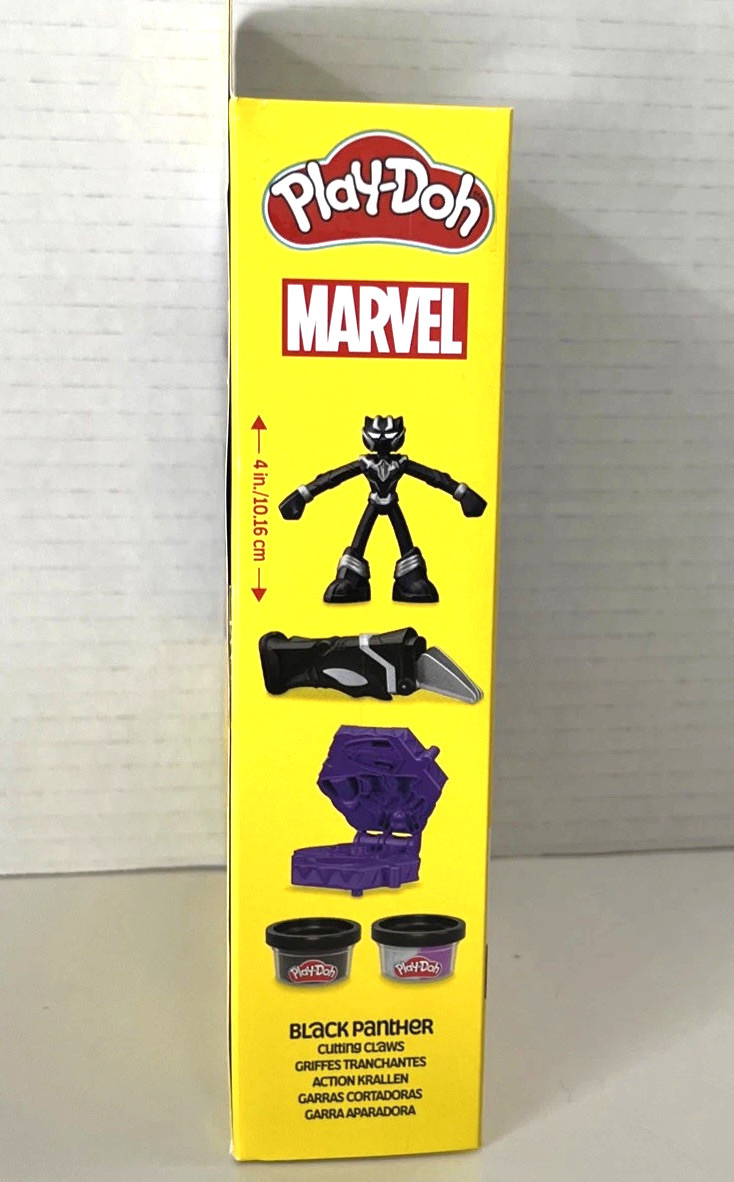 Play-Doh Marvel Black Panther Cutting Claws Flexible New Sealed