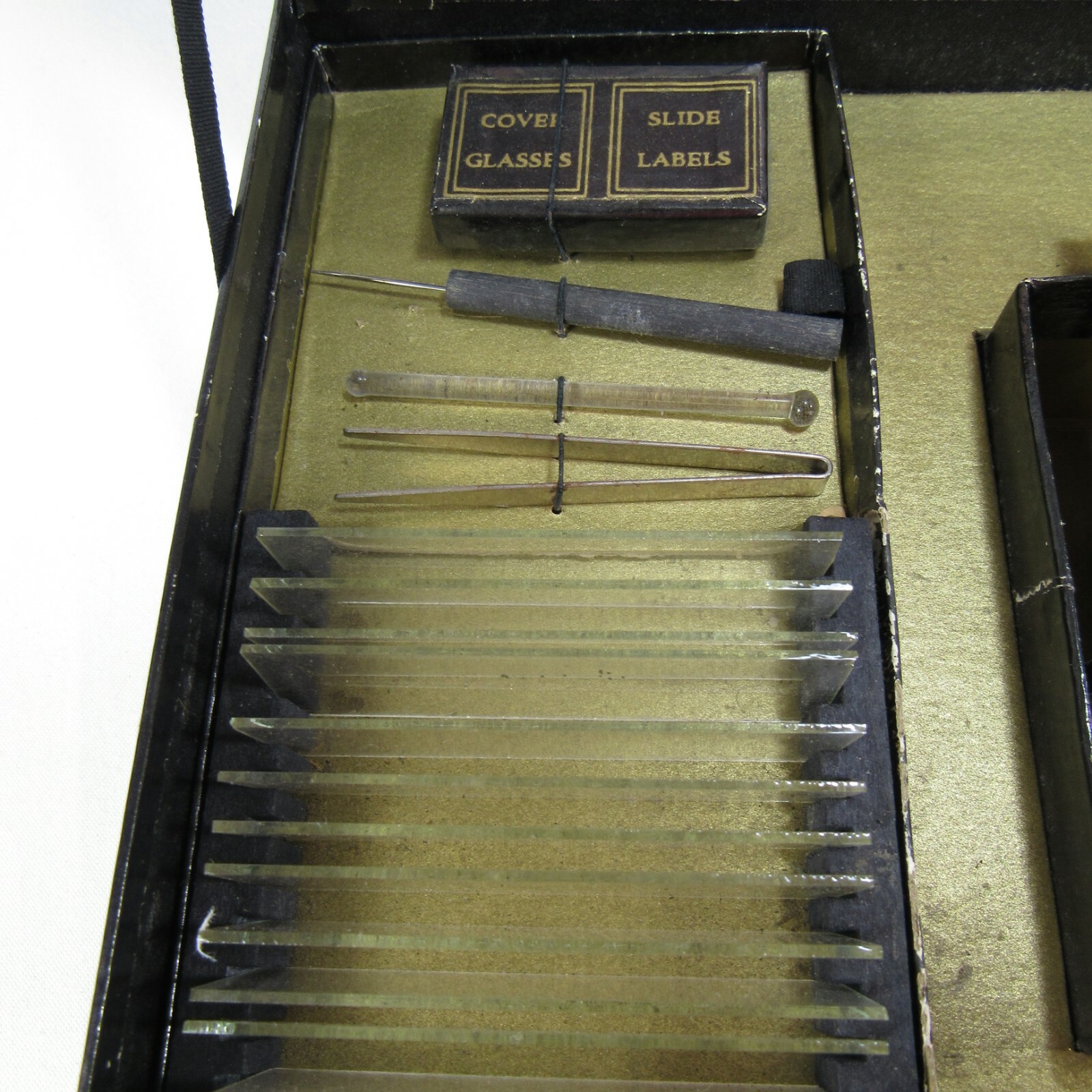 Vintage1950's Microset Model 2M 70 X Microscope Set