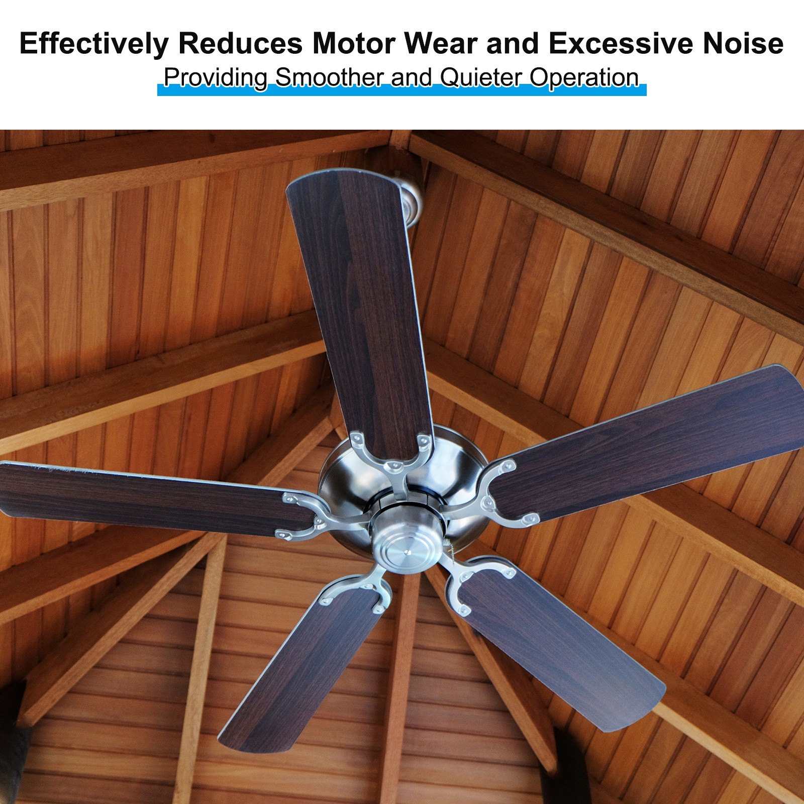 Ceiling Fan Blade Balancing Kit 3Pcs Clips and 6Pcs 5G Weight Black/Black