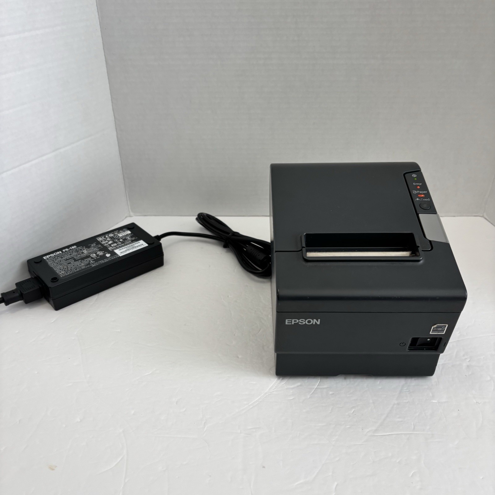 Epson TM-T88V POS Compact Thermal Receipt Printer USB Serial Square