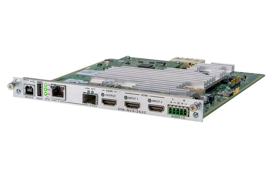 Crestron DM-NVX-352C 4K60 4:4:4 HDR Network AV Encoder/Decoder Card / 6508635