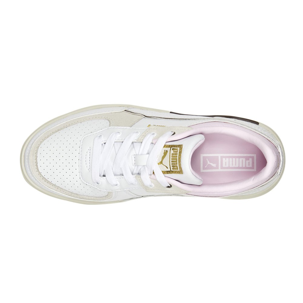 PUMA Cali Dream Preppy Lace Up Womens White Sneakers Casual Shoes 38987602