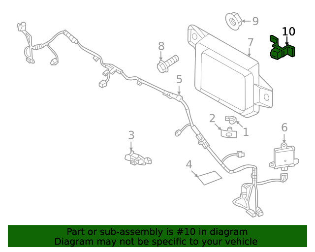 Genuine Mazda Camera DFR9-67-RC0