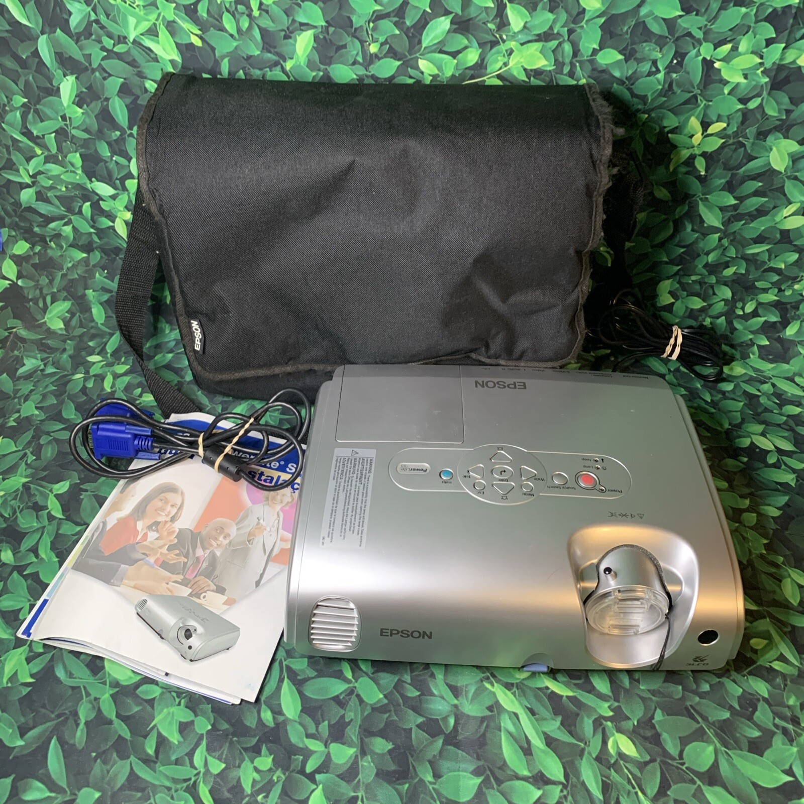 Epson EMP-S3 LCD Projector Used Tested Works!